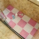 Bath mat thảm vệ sinh mat riser bếp gia dụng phòng tắm vòi sen tắm mat openwork khâu - Thảm sàn