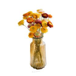 Wheat straw chrysanthemum dried flower bouquet Yunnan real flower air-dried daisy ins internet celebrity small daisy dried flower ornaments home decoration