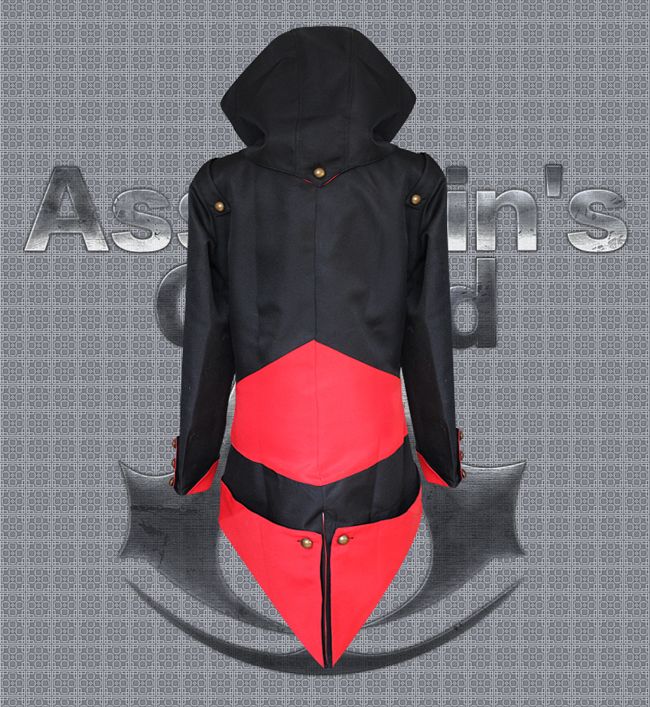 Assassin Creed Áo len Áo hoodie Ezio Conner Cosplay Trang phục Anime Game Quần áo nam mặc - Cosplay