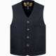 Dad Spring and Autumn Vest Men's Multi-Pocket Vest Middle-aged and Elderly Loose Large Size Horse Clip 50 Years Old 60 Grandpa Vest