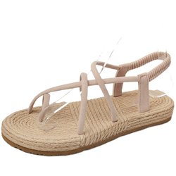 Sandals ແມ່ຍິງແບບ fairy 2024 ນັກສຶກສາ summer ໃຫມ່ຄົນອັບເດດ: ອິນເຕີເນັດສະເຫຼີມສະຫຼອງສາຍເກີບ Roman ins ເກີບແບນ trendy