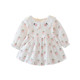 Baby long-sleeved dress spring and summer pure cotton thin baby style
