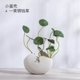 Bình gốm đơn giản và nhỏ Trang trí hoa khô Hoa phong cách Nhật Bản phụ kiện nhà hoa thủy canh - Vase / Bồn hoa & Kệ