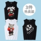 Áo vest nam thể thao Nam Cực Mùa hè Áo thun nam thể dục nam nhanh khô cotton không tay bó sát - Áo vest cotton áo khoác mùa đông nam hàn quốc