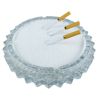 Hotel ashtray trash can extinguishing sand white sand