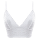 bralette mùa hè Pháp không có vòng thép sexy mỏng ren áo ngực hình tam giác tách đồ lót cô gái.