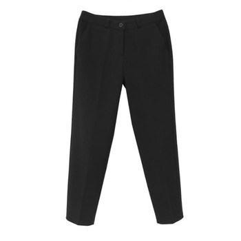 Khaki Grey - Summer New Khaki Suit Shorts Women's High Waist A-Line Wide Leg Straight Pants Hong Kong Style Hot Pants