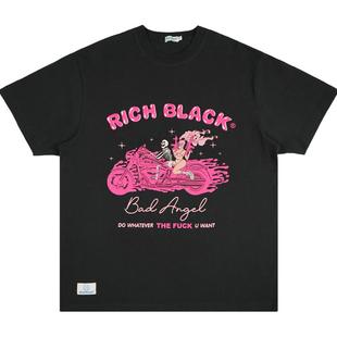 RichBlack原创坏天使T恤