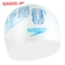 mũ bơi Speedo nam và nữ thời trang in silicone mũ bơi không thấm nước mũ bơi thoải mái bảo vệ tai để tăng trưởng Mũ bơi