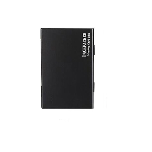 Sd/cf multifunctional storage box backpacker