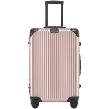 Aluminum frame trolley box universal wheel female suitcase male 24 password box 26 suitcase hard 29 Korean version trendy 20 inch contrast color