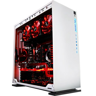 IN WIN/Yingguang 301 tempered glass water-cooled side transparent MATX game ITX small computer main case small 303