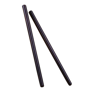 Black crane drum stick solid wood children's storage bag