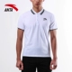 Áo thun ngắn tay Anta nam POLO 2019 mới hè thoáng khí thấm mồ hôi và nhanh khô áo thể thao 95827141 - Áo polo thể thao