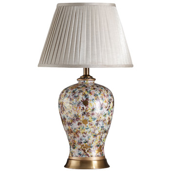 American-Style Wedding Room Bedroom Study Simple Creative Nordic Home Bedside Lamp Ceramic Light Luxury Living Room Decorative Table Lamp