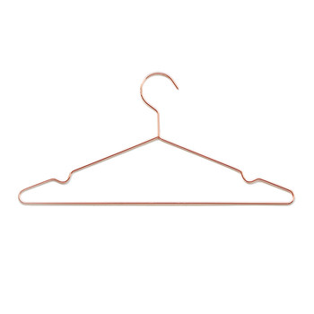 Eco Life Nordic ຄົວເຮືອນ Rose Gold Clothes Rack Iron Dormitory Clothes Rack Simple Traceless Gold Clothes Rack