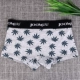 Quần lót nữ hình lá tam giác Cotton Boxer Les Handsome T Quần lót thể thao Wide Side Eo Thanh niên thủy triều Mùa hè