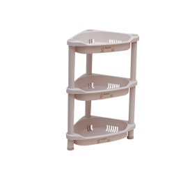 Shunmei Happy Bear Thickened Bathroom Shelf Bathroom Basin Rack Toilet Bath Storage Rack Three Corner Floor