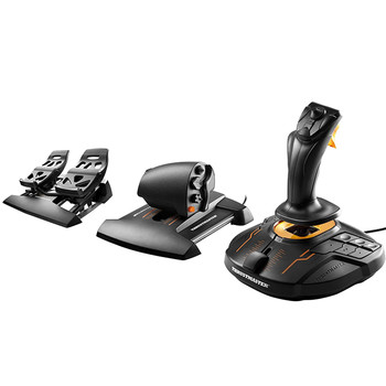 ເຮືອບິນ Gotumister t16000m one-handed dcs t16 fsx ລໍ້ເລື່ອນ joystick ແບບຈຳລອງ