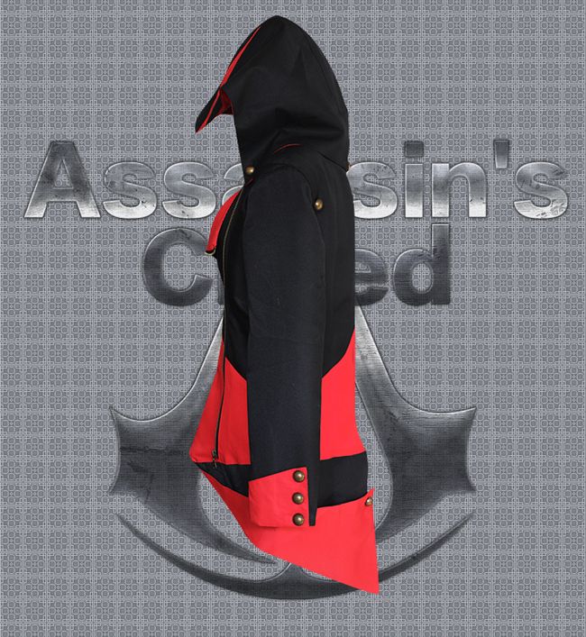 Assassin Creed Áo len Áo hoodie Ezio Conner Cosplay Trang phục Anime Game Quần áo nam mặc - Cosplay