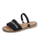 Một đôi giày sandal nữ sang trọng dành cho nữ mùa hè 2018 mới đế bằng đơn giản phiên bản hoang dã kiểu Hàn Quốc của đôi dép phong cách Harajuku sandal vento