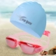 Mũ bơi cho người lớn nữ kính chống nước cá tính tóc dài silicone không thấm nước phổ quát mũ bơi phù hợp với thời trang Hàn Quốc