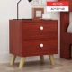 Đơn giản tủ đầu giường nhỏ gọn hiện đại tủ khóa tủ Scandinavian đầu giường gỗ giường chân kiệm tủ lưu trữ nhỏ - Buồng tủ để đầu giường