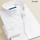 Mùa thứ năm lụa cotton áo sơ mi nam dài tay màu xanh hải quân cotton màu rắn Quần áo mỏng kinh doanh quần áo quần áo nam áo sơ mi lụa cao cấp nam