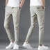 Mùa hè cho nam Quần mỏng thông thường Quần dài nam Slim Stretch Xu hướng Hàn Quốc Quần nam Quần lụa thể thao Quần mùa hè - Quần mỏng quần kaki nam Quần mỏng