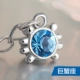 Vòng đeo tay bằng bạc pha lê T400 Vòng tay nữ bạc sterling Hàn Quốc Bộ cá tính đơn giản Phụ kiện Swarovski Chissen