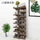 Giá để giày nhiều lớp đơn giản hiện đại ký túc xá kinh tế gia đình không gian phòng khách đa chức năng lưu trữ tủ giày gỗ rắn - Kệ kệ để chậu hoa