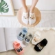 Vớ nữ vớ vớ nữ vớ thấp giúp vớ cotton mùa hè phần mỏng miệng nông vớ vô hình Hàn Quốc silicone chống trượt dễ thương - Vớ hàng tuần tất uniqlo