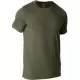Decathlon thể thao nam tay ngắn áo thun cotton mùa hè thấm mồ hôi cotton mỏng cổ chữ V cổ tròn thoáng khí thể dục Slim GYPML - Áo phông thể thao