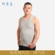 Áo thun nam mùa hè size lớn cotton co giãn cộng với phân bón để tăng độ béo không tay áo thun thể dục - Áo vest cotton áo ba lỗ trắng