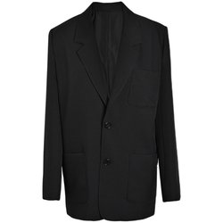 MEIYANG Toray suit classic silhouette loose long-sleeved commuter suit jacket