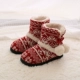 Dép cotton mùa đông Túi ấm trong nhà của phụ nữ với giày mặt trăng đế mềm có thể được mang bên ngoài đế dày mùa thu và dép mùa đông