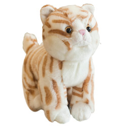 Simulation cat plush toy doll, ເຄື່ອງປະດັບ doll ຂະຫນາດນ້ອຍ, ເດັກຍິງແລະເດັກນ້ອຍ doll rag, ຂອງຂວັນວັນເກີດສໍາລັບແຟນ