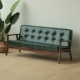 Bắc ou Nghệ thuật hiện đại sofa căn hộ nhỏ kéo khóa retro American phòng khách nước với giường sofa và bữa sáng Cafe - Ghế sô pha