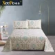 Bông cũ vải thô lớn tấm đơn mảnh 100% cotton dày chiếu đơn đôi đôi tùy chỉnh 3 m - Khăn trải giường