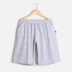 Mùa hè quần short nam pyjama cotton rộng kích thước lớn năm điểm quần nhà mỏng phần 100% cotton lưới nhà quần quần áo thể thao Quần tây