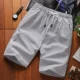 Quần short nam mùa hè thể thao Hàn Quốc 5 năm quần bảy điểm quần âu nam quần rộng bãi biển quần lớn thủy triều