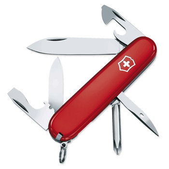 ດັ້ງເດີມ Victorinox Swiss Army Knife Genuine 91mm Tinker 1.4603 Victorinox Military Knife Multifunctional Knife Swiss Knife