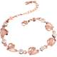 Rose gold four-leaf clover multi-layer fashion style fresh bracelet
