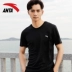 Áo thun nam tay ngắn Anta 2018 hè mới nhanh khô nửa tay thoáng khí chạy bộ thể thao nam thể thao áo thun gym Áo phông thể thao