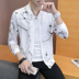 2018 mùa hè mới quần áo chống nắng nam áo khoác siêu mỏng Hàn Quốc phiên bản của xu hướng tự canh tác đẹp trai thoáng khí kem chống nắng quần áo phần mỏng Đồng phục bóng chày