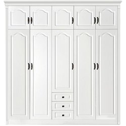 Beijing wardrobe custom-made door-to-top cabinet paint furniture wardrobe whole house custom-made home decoration cloakroom Bunny