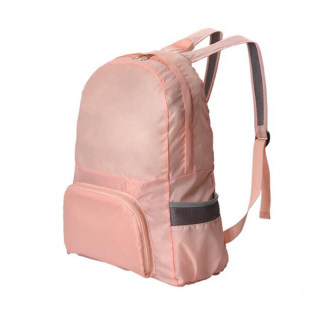 Folding bag outdoor large capacity women's backpack