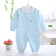 Mùa xuân và mùa đông Mùa đông cho bé sơ sinh dày Quần áo ấm một mảnh Cotton độn Đàn ông và phụ nữ Po Cotton 0-3 tháng - Áo liền quần