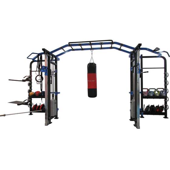 Combined physical fitness multi-person boxing rack training equipment