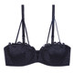 Japanese detachable 1/2 half cup push-up girl's bra